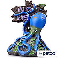 Imagitarium Aquatic Decor No Fishing Sign