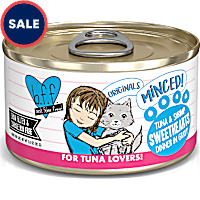 B.F.F. Originals Sweethearts Tuna & Shrimp Dinner in Gravy Wet Cat Food