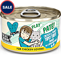 B.F.F. P.L.A.Y. Topsy Turvy Chicken & Turkey Dinner in a Hydrating Puree Wet Cat Food