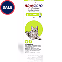 Bravecto Topical Solution for Cats 2.6-6.2 lbs