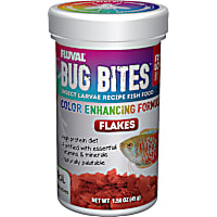 Fluval Bug Bites Color Enhancing Flakes