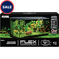 Fluval Flex Black Aquarium Kit