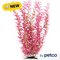 Imagitarium Purple Plant Aquarium Decor