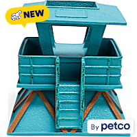 Imagitarium Lifeguard Hut Aquarium Decor