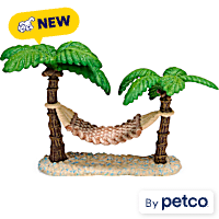 Imagitarium Palm Tree Hammock Aquarium Decor