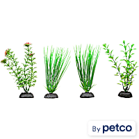 Imagitarium Green Plastic Aquarium Plants Foreground Value Pack