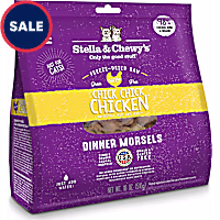 Stella & Chewy's Freeze-Dried Raw Dinner Morsels Protein Rich Chick Chick Chicken Recipe Dry Cat Food