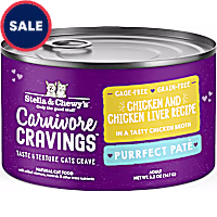 Stella & Chewy's Carnivore Cravings Purrfect Pate Chicken & Chicken Liver Recipe Wet Cat Food