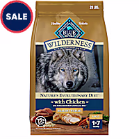 Blue Buffalo Wilderness Natural High-Protein Healthy Weight Chicken Recipe Dry Food for Adult Dogs