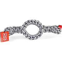 Reddy Grey Macro Ring Dog Toy