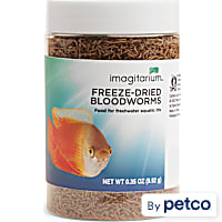 Imagitarium Freeze-Dried Bloodworms for freshwater Aquatic Life