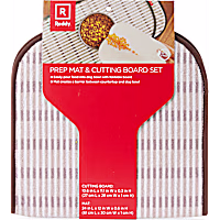 Reddy Pink Prep Mat and Cutting Board Set for Dogs