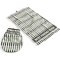 Reddy Green Drool Mitt & Towel Set for Dogs