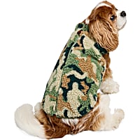 Reddy Camo Sherpa Reversible Pet Vest