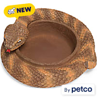 Imagitarium Faux Snake Reptile Feeding Dish