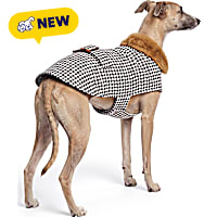 Reddy Houndstooth Cape Pet Jacket