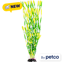 Imagitarium Spiral Leaf Plant Aquarium Decor