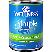 Wellness Simple Limited Ingredient Lamb & Oatmeal Canned Natural Wet Dog Food