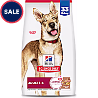 Hill's Science Diet Adult Lamb Meal & Brown Rice Recipe Dry Dog Food