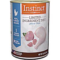 Instinct Limited Ingredient Diet Grain Free Real Turkey Recipe Natural Wet Canned Dog Food