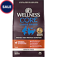Wellness CORE Large Breed, Grain-Free, High Protein, Deboned Chicken, Chicken & Turkey Recipe Dry Dog Food
