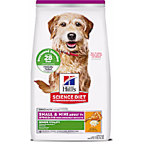 Hill's Science Diet Adult 7+ Senior Vitality Small & Mini Chicken & Rice Recipe Dry Dog Food