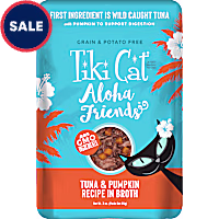 Tiki Cat Aloha Friends Tuna & Pumpkin Wet Cat Food Pouch