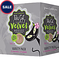 Tiki Cat Luau Velvet Mousse Variety Pack Complete & Balanced Wet Cat Food