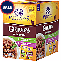 Wellness Complete Health Indulgence Grain Free Gravies Variety Pack Wet Cat Food