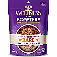 Wellness CORE Natural Bowl Boosters Bare Mixer or Topper Freeze Dried Turkey Dry Dog Food