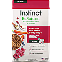 Instinct Be Natural Real Beef & Barley Recipe Natural Dry Dog Food