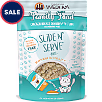 Weruva Pate Family Food Chicken Breast Dinner with Tuna in a Hydrating Puree Wet Cat Food