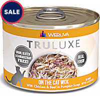 Weruva TruLuxe On The Cat Wok with Chicken & Beef in Pumpkin Soup Wet Cat Food