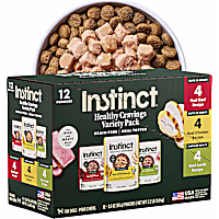 Instinct Healthy Cravings Grain Free Recipe Variety Pack Natural Wet Dog Food Topper