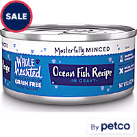 WholeHearted All Life Stages Grain-Free Oceanfish Recipe Minced in Gravy Wet Cat Food