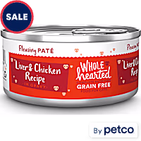 WholeHearted All Life Stages Grain-Free Chicken & Liver Recipe Pate Wet Cat Food