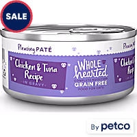 WholeHearted All Life Stages Grain-Free Chicken & Tuna Recipe Pate Wet Cat Food