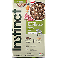 Instinct Raw Boost Whole Grain Real Lamb & Oatmeal Recipe Natural Dry Dog Food