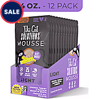 Tiki Cat Solutions Mousse, Light, Chicken, Turkey & Pumpkin Recipe in Broth Cat Food