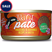 Tiki Cat Grill Mackerel & Sardine Recipe Pate Wet Food