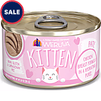 Weruva Kitten Pate Chicken Breast Formula in a Hydrating Puree Wet Cat Food