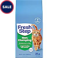 Fresh Step Non-Clumping Scented Cat Litter with Febreze Freshness