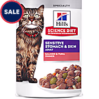 Hill's Science Diet Adult Sensitive Stomach & Sensitive Skin Salmon & Tuna Cat Food