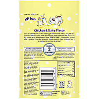 Temptations Chicken and Dairy Flavor Crunchy and Soft Kitten Treats