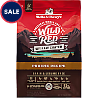 Stella & Chewy's Wild Red Raw Coated High Protein Grain & Legume Free Prairie Recipe Dry Dog Food