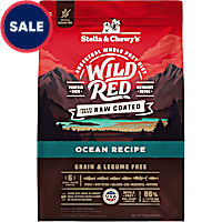 Stella & Chewy's Wild Red Raw Coated High Protein Grain & Legume Free Ocean Recipe Dry Dog Food