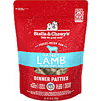 Stella & Chewy's Freeze Dried Raw Dinner Patties High Protein Dandy Lamb Recipe Dry Dog Food