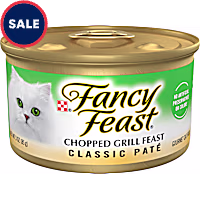 Fancy Feast Chopped Grill Feast Classic Wet Cat Food Pate