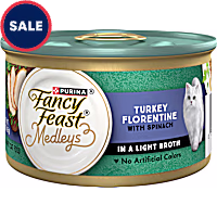 Fancy Feast Medleys Turkey Florentine with Spinach in a Light Broth Wet Cat Food