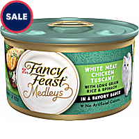 Fancy Feast Medleys White Meat Chicken Tuscany With Long Grain Rice & Greens Wet Cat Food